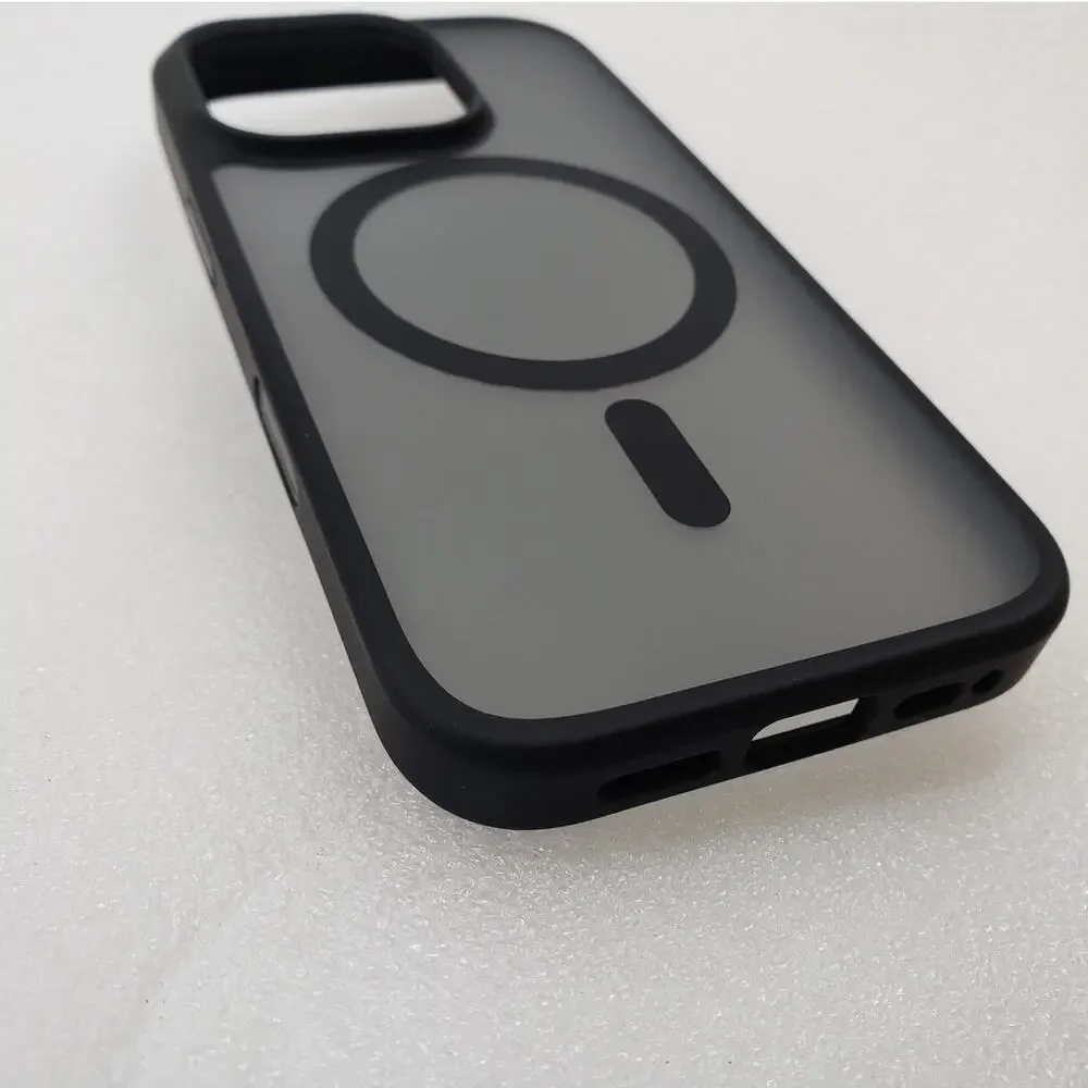 TORRAS Magnetic Protective Case for Apple iPhone 16 Pro - Matte Black